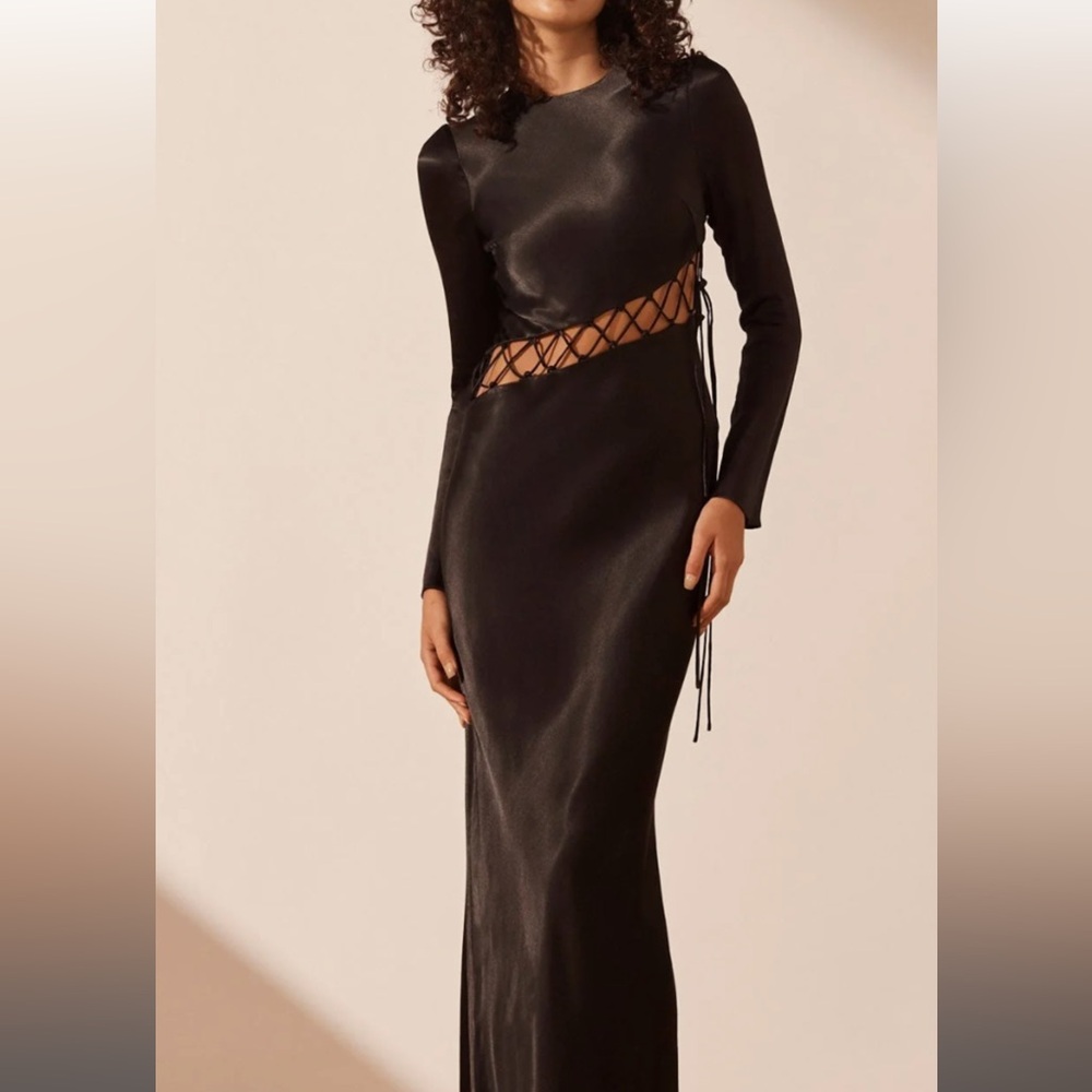 Shona Joy Lydie Asymmetrical Dress